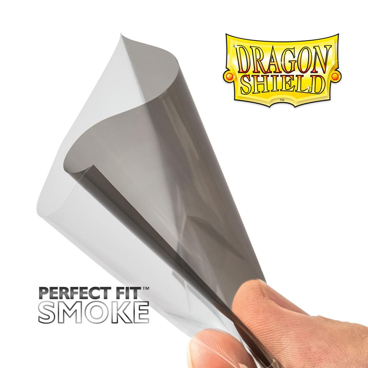 Dragon Shield Standard Perfect Fit Sleeves – Clear/Smoke (100